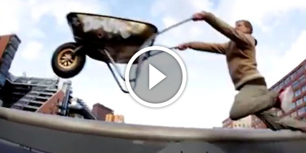 Wheel Barrow Gets Its Chance! This Parody Video will Make You Laughing SKATEBOARD Parody