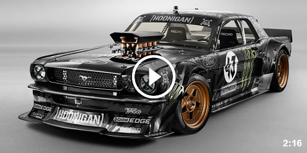 Ken Block 1965 Ford Mustang Hoonicorn RTR Gymkhana 7