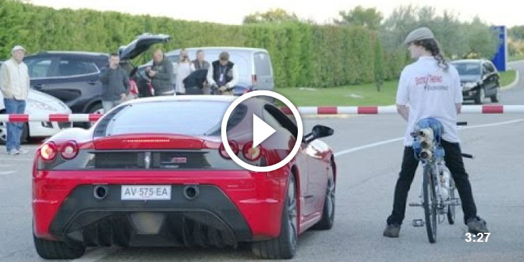 UNBELIEVABLE World Record 207mph bicycle