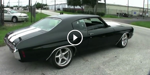 1970 Chevy CHEVELLE SS Clone BURNOUT