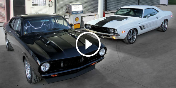 1973 Dodge CHALLENGER 1975 Ford MAVERICK