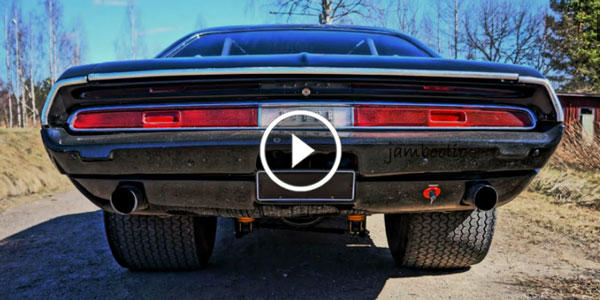 772HP 1970 Dodge Challenger with an Insanely HUGE REAR TIRES!