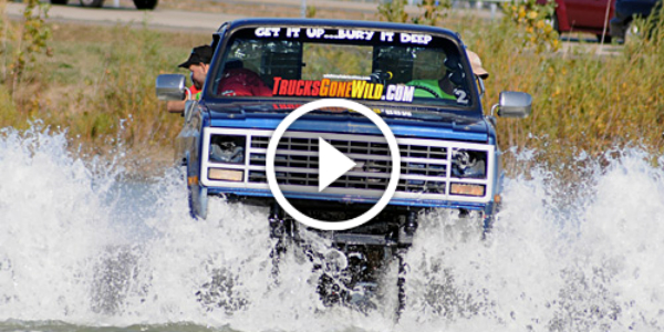 A Race Across The Lake Does Not Sound Impossible Any More! Check Out This Awesome Truck Show!