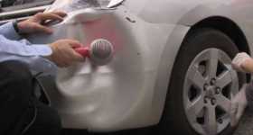 BUMPER Dent Repair Amazing TRICK father hair dryer 2