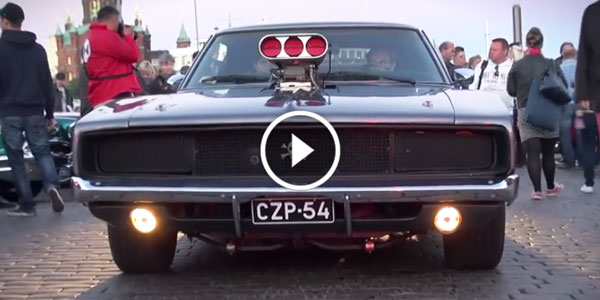 Blown 1968 Dodge Charger from Finland
