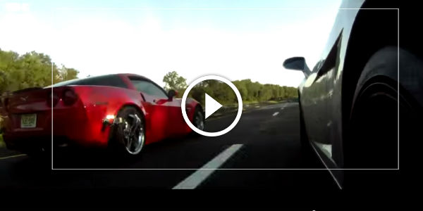 CORVETTE C6 Z06 BEATS Lamborghini GALLARDO