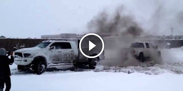 Dodge vs Ford tug of war