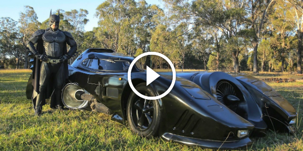 Get Ready To Be Jealous Here is The Owner of The ONLY street Legal BATMOBILE Replica!