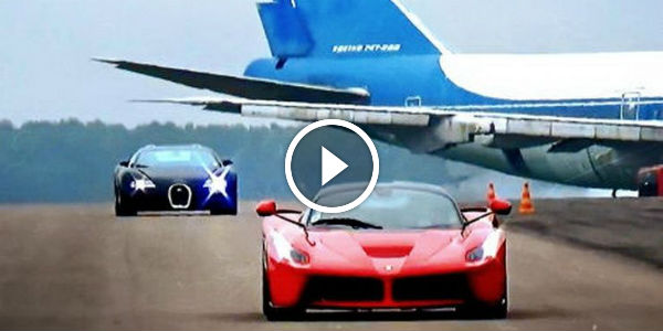 HYPERCAR DRAG RACE Bugatti vs LaFerrari