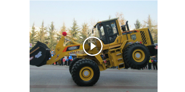 DANCING EXCAVATOR front end