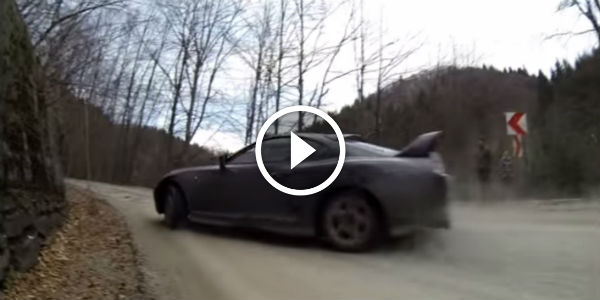 Professional DRIFTING Trough Tight & Twisting MOUNTAIN ROAD in Romania