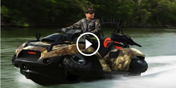 GIBBS QUADSKI Transition From a QUAD to JET SKI in 5 SECONDS