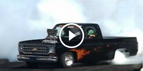 The BURNOUT Master Danny Smith TAKES The C10 Pickup SUMMERNATS 23! WOW!