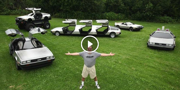 The God Of DeLoreans Is Here! See His DeLorean Collection