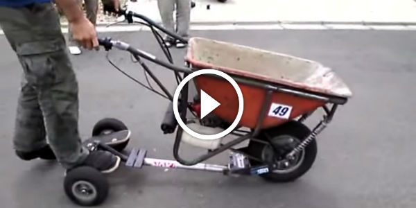 This Motorized Wheelbarrow WheelBARROW Can Make Everybody WORK