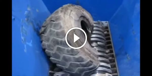 This shredding machine EATS Everything