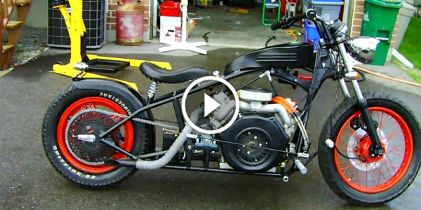 This V Twin Diesel Motorcycle will leave you speechless! Must see!
