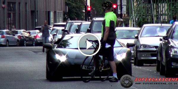 Who is Wrong Here Cyclist is Sabotaging Lamborghini Aventador