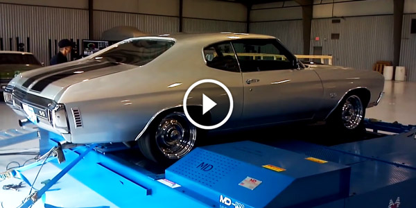 Awesome 1970 CHEVELLE SS 454 On DYNO! Give It All You Got Pal! -
