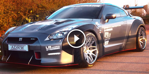 Nissan GTR Liberty Walk FRANCE