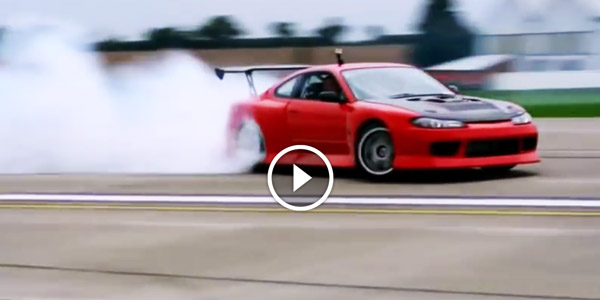 Nissan Silvia S15 Acceleration swap vr38dett Nissan GTR R35 engine