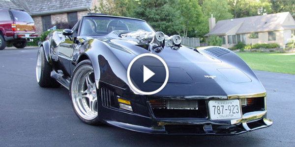 Twin TURBO VETTE 1200HP Twin TURBO 1974 CORVETTE