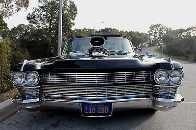 1964 Cadillac Deville Has Grown Up Into A BIG BLACK & BLOWN MUSCLE CAR!!! 2