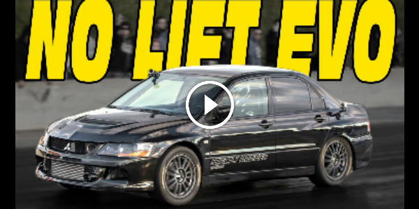A No Lift EVO!!! 900HP MITSUBISHI Is The BEAST That Stole The Show @ KOTS Chicago! DRAG RACES Included!!