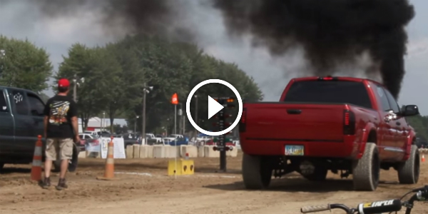 Dirt Diesel DRAG RACE FirePunk Dirt vs. Matt Cummins! Outstanding CLASH OF THE TITANS! MUST SEE!!