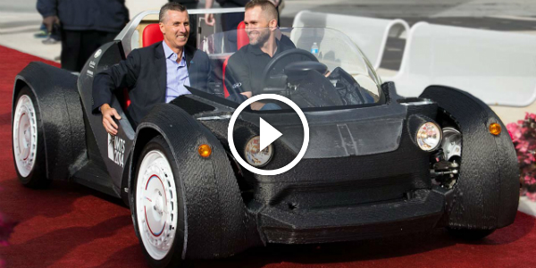 Electric 3D PRINTED CARS Are Not Uncommon Anymore! See how the Ride In One Looked Like @ NAIAS 2015!!