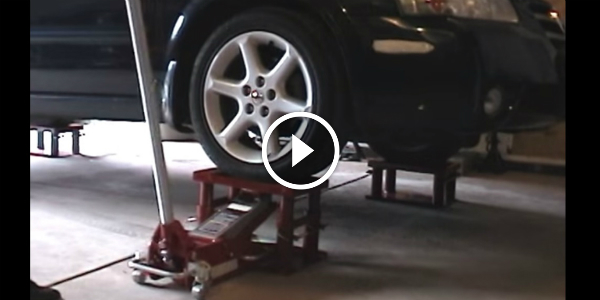 FINALLY! More Room No Dirt & Comfortable Position When You Work UNDER Your Car! Meet The LIFT Stands