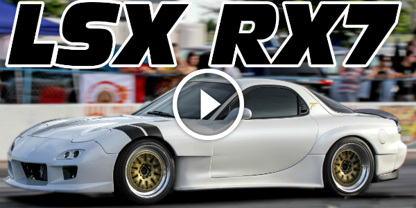 NOROTOR RX7 Can Smoothly Clash Its Opponents!!! Look at the STUNNING Car With Nitrous LS1 FD!!