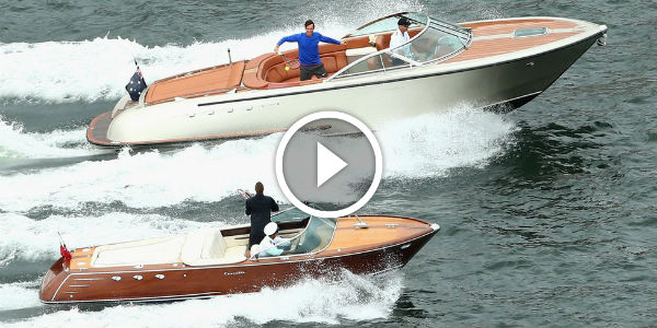 Roger Federer & Lleyton Hewitt Measure Their Forces On Sydney Harbour! Watch The Most Spectacular Tennis Match EVER!