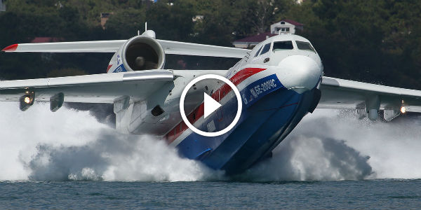 Russian Beriev BE 200 Amphibious Aircraft