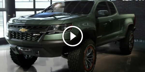 The Year Has Come! Take A Look At The 2015 COLORADO ZR2 CONCEPT TRUCK! Love At First Sight!!
