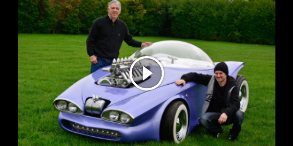 This SCI-FI VEHICLE Was Built From HOUSEHOLD ITEMS!!! It Looks OUTSTANDING! Would you DRIVE THE COSMOTRON!!!!