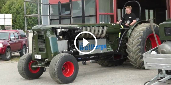 This VOLVO 470 Bison Has V12 ENGINE! It is a MEAN TRACTOR That Can Challenge CARS!!
