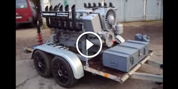 Deutz V12 V12 Deutz Wirbelkammer + 350HP + 19 Liter CAPACITY = HUGE amount of TORQUE!!