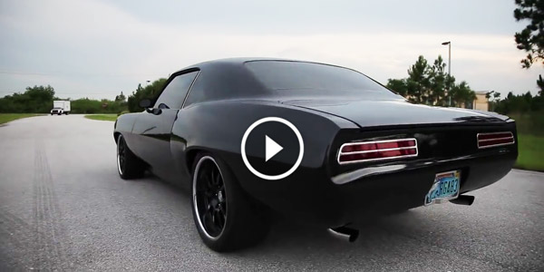 Black Hand Crafted CAMARO 69