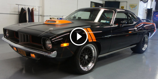 Pro Touring Resto Mod 1973 Plymouth Barracuda Pro Touring RestoNascar 462 motor by Ernie Elliot 920hp