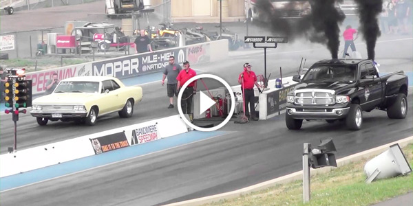Dodge Ram Cummins Dually vs Chevelle