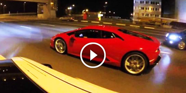 Lamborghini Huracan vs 850 HP Mercedes E63 AMG 4Matic