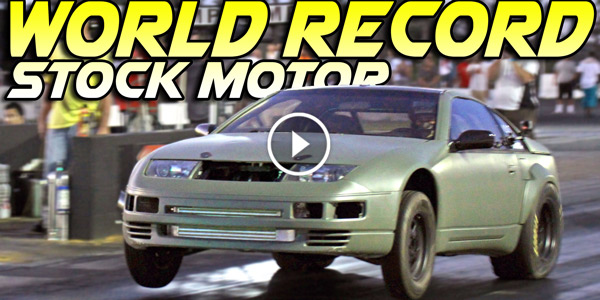 Stock Nissan 300ZX Quickest STOCK MOTOR 300ZX in the World