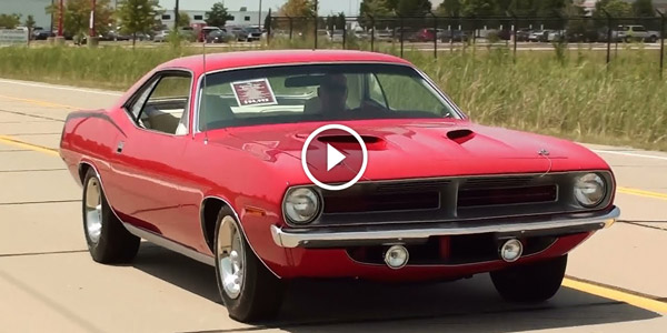 Test Driving 1970 Plymouth Cuda 440 Six Pack Pistol Grip Four Speed