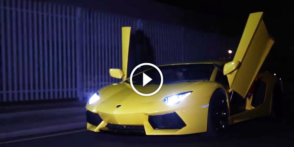 Lamborghini Aventador Bumblebee Edition