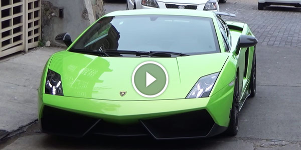 Larini Exhaust System Lamborghini Gallardo LP570-4 Superleggera with Larini Exhaust