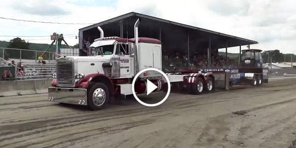 Custom Peterbilt One Mean Peterbilt Truck Pull 1