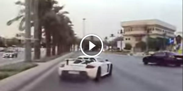 $500000 Porsche Carrera GT DRIFT On The Streets! Insane Dangerous And COOL! 2 Porsche Carrera GT DRIFTING