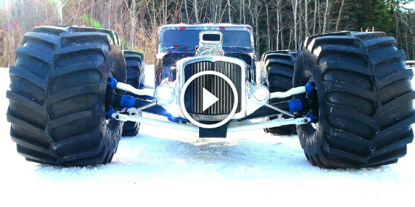 4x4 RC Monster Truck Best RC Monster 4x4 Truck Ever!!! This One Goes Places You Wouldn’t Imagine!!! VERY COOL! 1