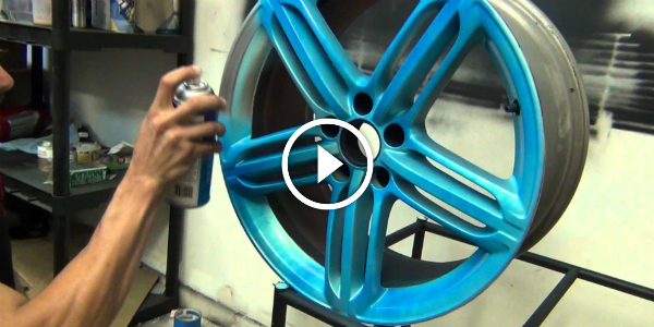 COLOR Your RIMS USING A SPRAY BOTTLE!!! Very EASY & Very EFFECTIVE TRICKS! 2 VIDEOS!!! PLASTI DIP COLOR